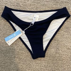 Cupshe navy blue bikini bottoms